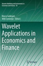 Cover von Wavelet Applications in Economics and Finance