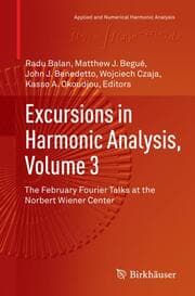 Cover von Excursions in Harmonic Analysis, Volume 3