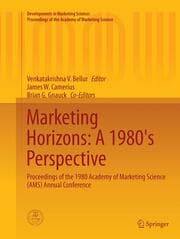 Cover von Marketing Horizons: A 1980's Perspective
