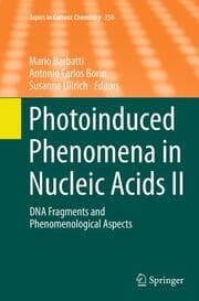 Cover von Photoinduced Phenomena in Nucleic Acids II