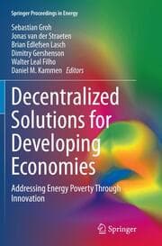 Cover von Decentralized Solutions for Developing Economies