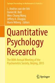 Cover von Quantitative Psychology Research