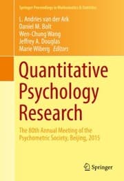 Cover von Quantitative Psychology Research
