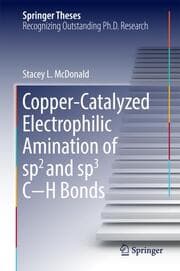 Cover von Copper-Catalyzed Electrophilic Amination of sp2 and sp3 CH Bonds