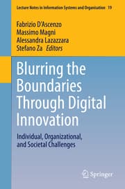 Cover von Blurring the Boundaries Through Digital Innovation