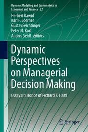 Cover von Dynamic Perspectives on Managerial Decision Making