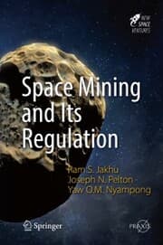 Cover von Space Mining and Its Regulation