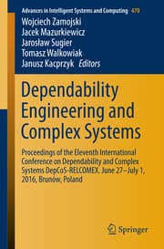 Cover von Dependability Engineering and Complex Systems