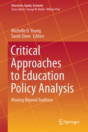 Cover von Critical Approaches to Education Policy Analysis