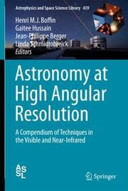 Cover von Astronomy at High Angular Resolution