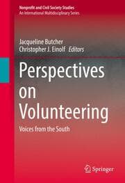 Cover von Perspectives on Volunteering