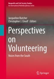 Cover von Perspectives on Volunteering