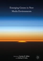 Cover von Emerging Genres in New Media Environments