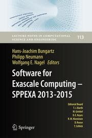 Cover von Software for Exascale Computing - SPPEXA 2013-2015