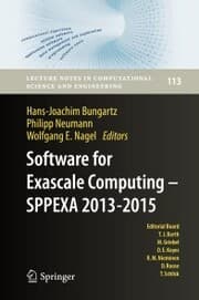 Cover von Software for Exascale Computing - SPPEXA 2013-2015