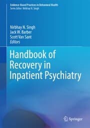 Cover von Handbook of Recovery in Inpatient Psychiatry