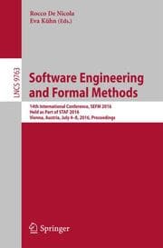 Cover von Software Engineering and Formal Methods