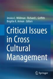 Cover von Critical Issues in Cross Cultural Management