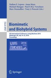 Cover von Biomimetic and Biohybrid Systems