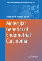Cover von Molecular Genetics of Endometrial Carcinoma