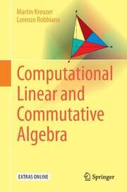 Cover von Computational Linear and Commutative Algebra