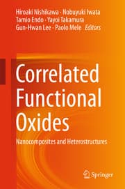 Cover von Correlated Functional Oxides