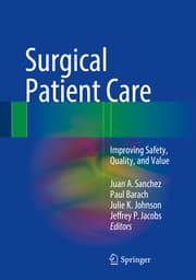 Cover von Surgical Patient Care