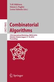Cover von Combinatorial Algorithms
