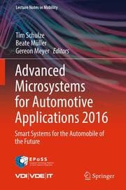 Cover von Advanced Microsystems for Automotive Applications 2016