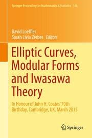 Cover von Elliptic Curves, Modular Forms and Iwasawa Theory