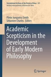Cover von Academic Scepticism in the Development of Early Modern Philosophy