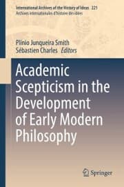 Cover von Academic Scepticism in the Development of Early Modern Philosophy