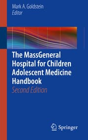 Cover von The MassGeneral Hospital for Children Adolescent Medicine Handbook