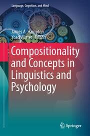 Cover von Compositionality and Concepts in Linguistics and Psychology