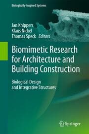 Cover von Biomimetic Research for Architecture and Building Construction
