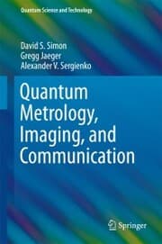 Cover von Quantum Metrology, Imaging, and Communication