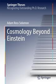 Cover von Cosmology Beyond Einstein