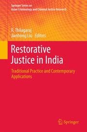 Cover von Restorative Justice in India