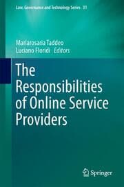 Cover von The Responsibilities of Online Service Providers