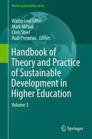 Cover von Handbook of Theory and Practice of Sustainable Development in Higher Education