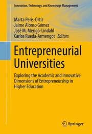 Cover von Entrepreneurial Universities