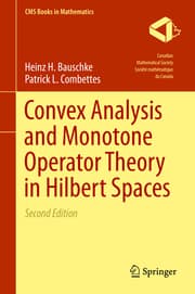 Cover von Convex Analysis and Monotone Operator Theory in Hilbert Spaces