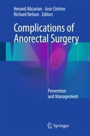Cover von Complications of Anorectal Surgery