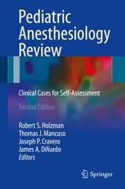 Cover von Pediatric Anesthesiology Review