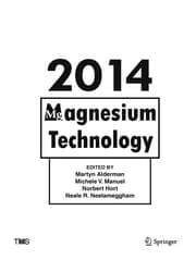 Cover von Magnesium Technology 2014