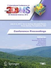 Cover von 1st International Conference on 3D Materials Science, 2012