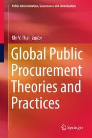 Cover von Global Public Procurement Theories and Practices