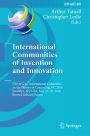 Cover von International Communities of Invention and Innovation