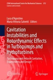 Cover von Cavitation Instabilities and Rotordynamic Effects in Turbopumps and Hydroturbines