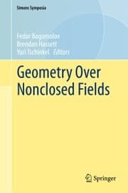 Cover von Geometry Over Nonclosed Fields